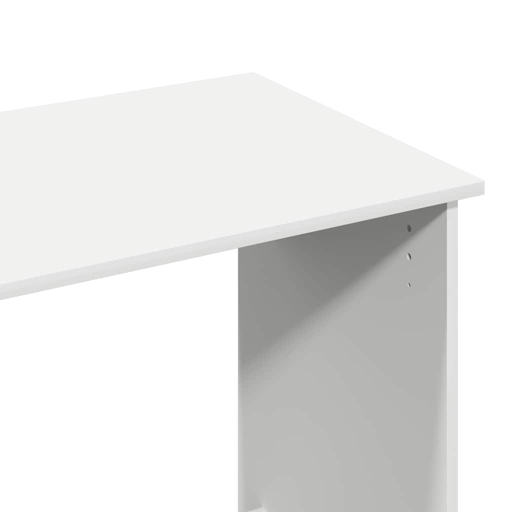 vidaXL Birou, alb, 80 x 40 x 75 cm, PAL