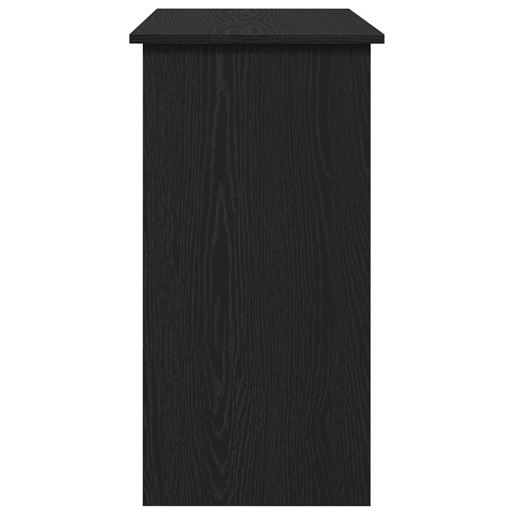 vidaXL Birou, negru, 80 x 40 x 75 cm, PAL