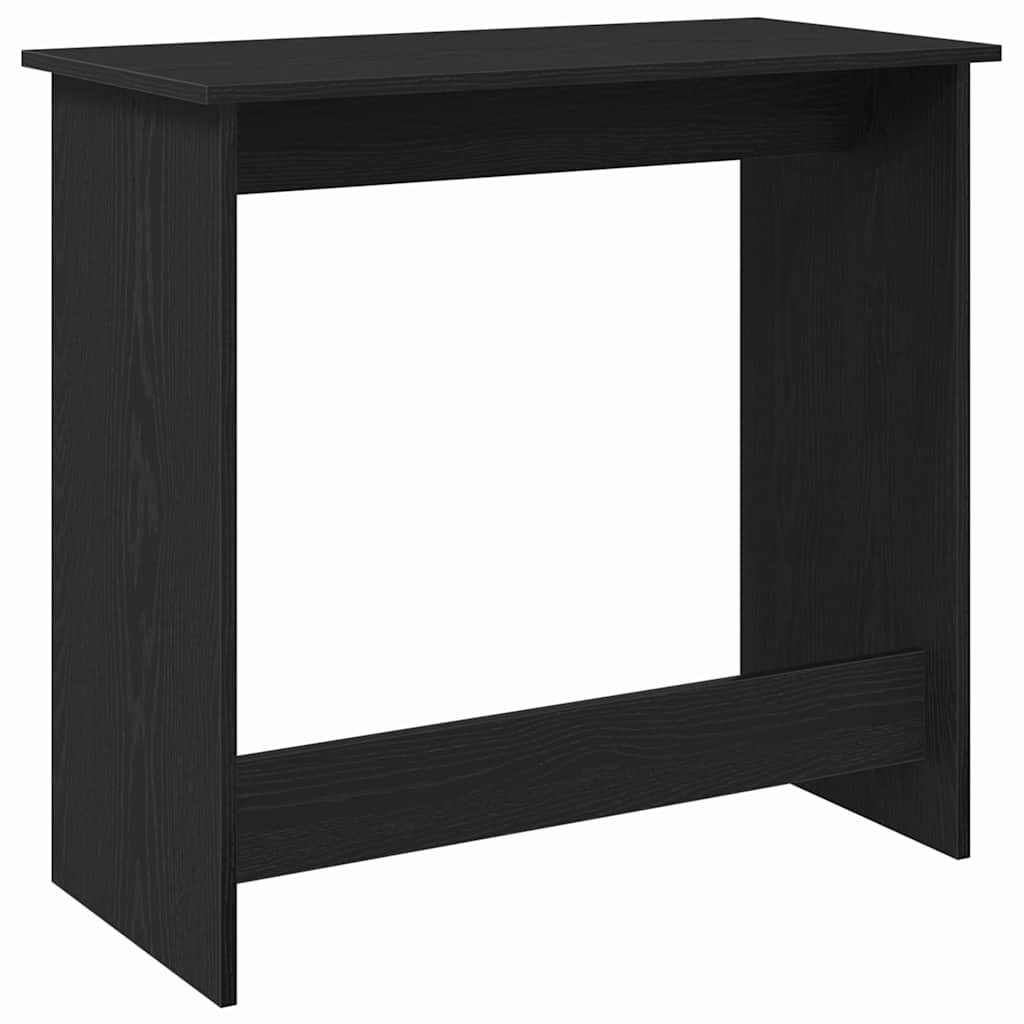 vidaXL Birou, negru, 80 x 40 x 75 cm, PAL