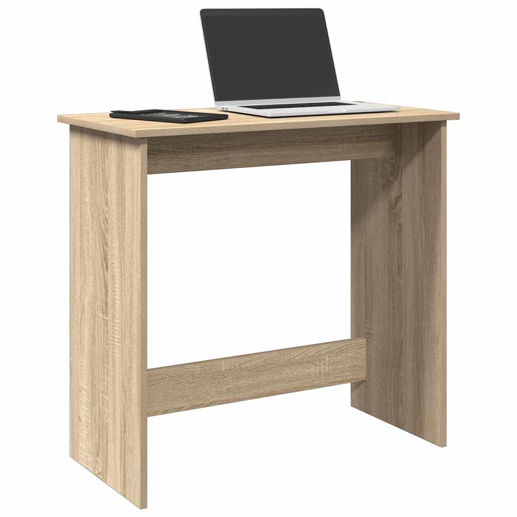 vidaXL Birou, stejar Sonoma, 80 x 40 x 75 cm, PAL