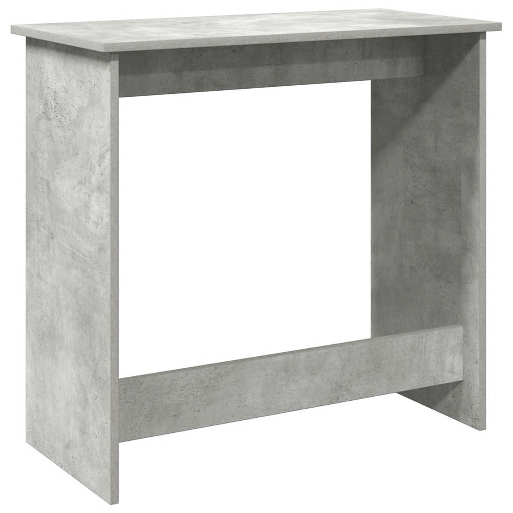 vidaXL Birou, gri beton, 80 x 40 x 75 cm, PAL