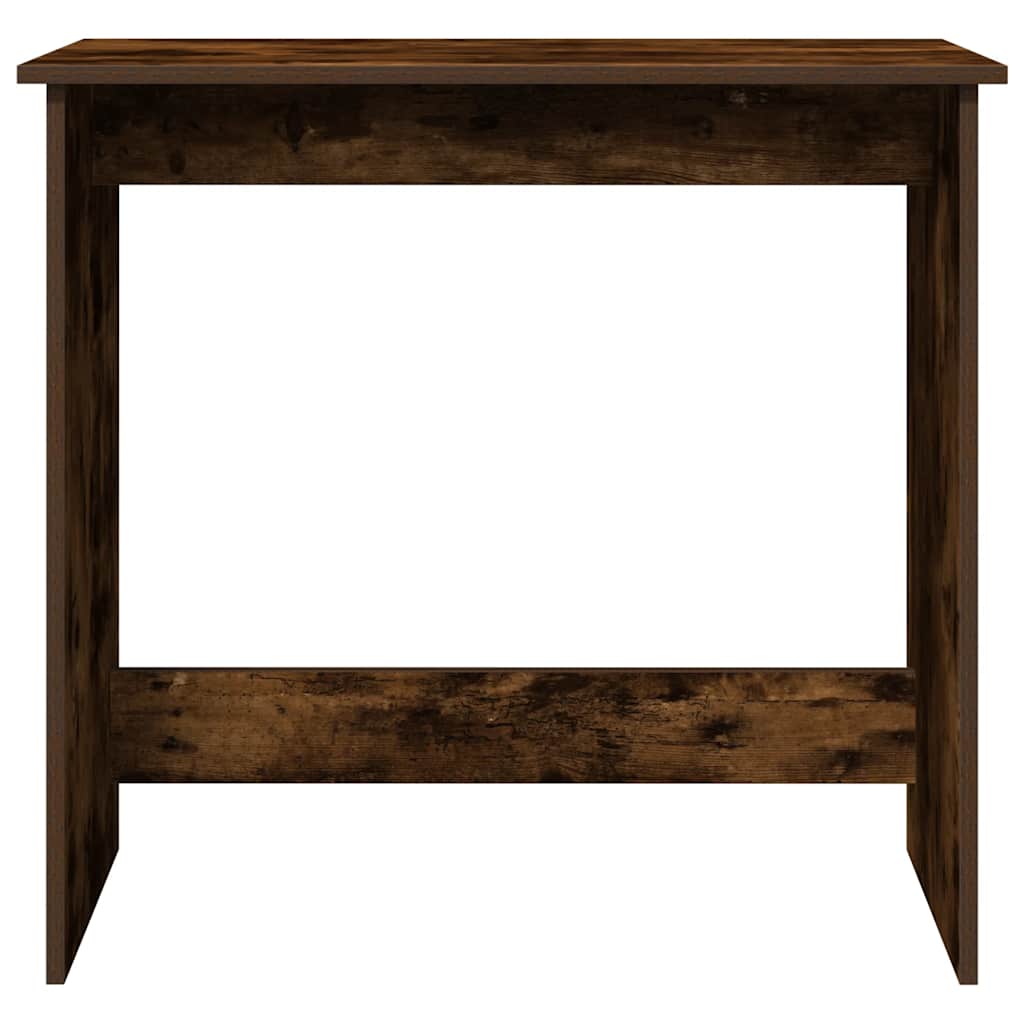 vidaXL Birou Stejar afumat 80x40x75 cm Lemn prelucrat