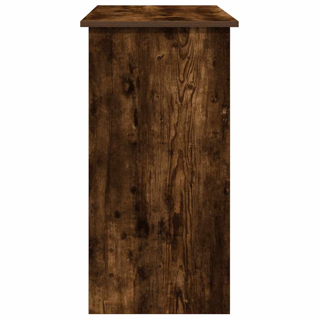 vidaXL Birou Stejar afumat 80x40x75 cm Lemn prelucrat