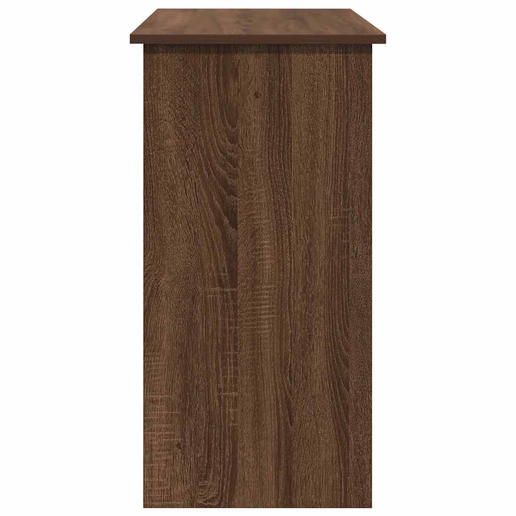 vidaXL Birou Stejar maro 80x40x75 cm Lemn prelucrat