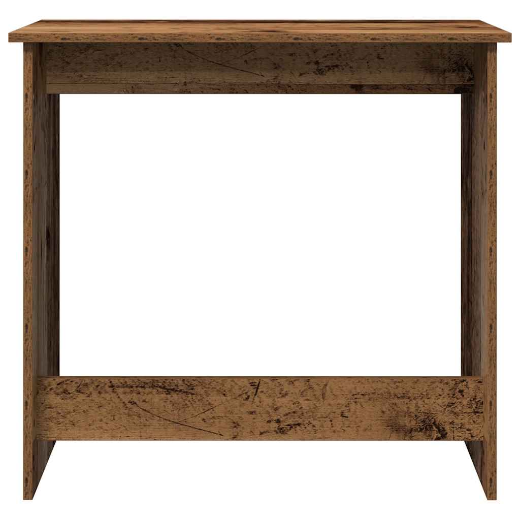 vidaXL Birou, lemn învechit, 80x40x75 cm, lemn prelucrat
