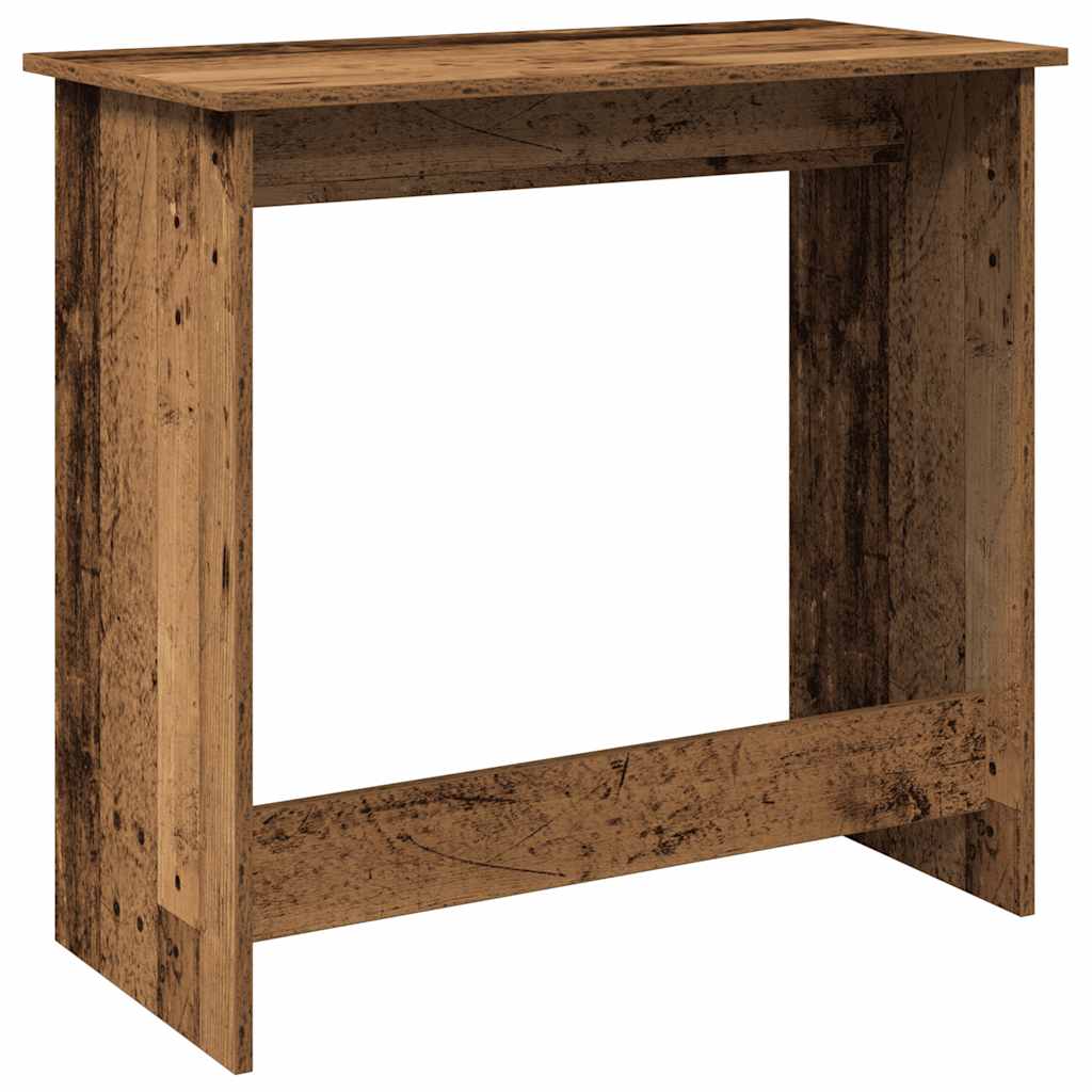 vidaXL Birou, lemn învechit, 80x40x75 cm, lemn prelucrat