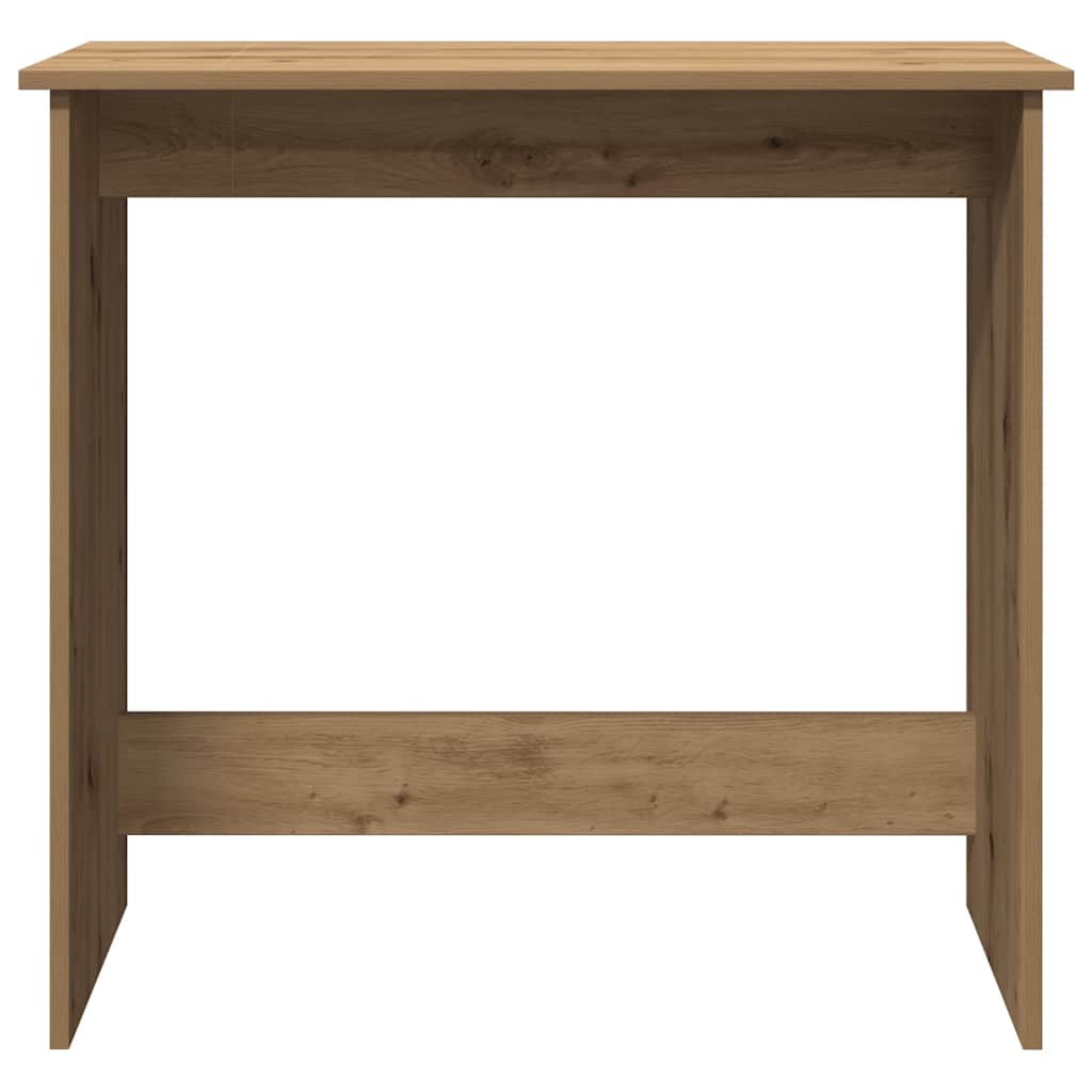 vidaXL Birou, stejar artizanal, 80x40x75 cm, lemn prelucrat