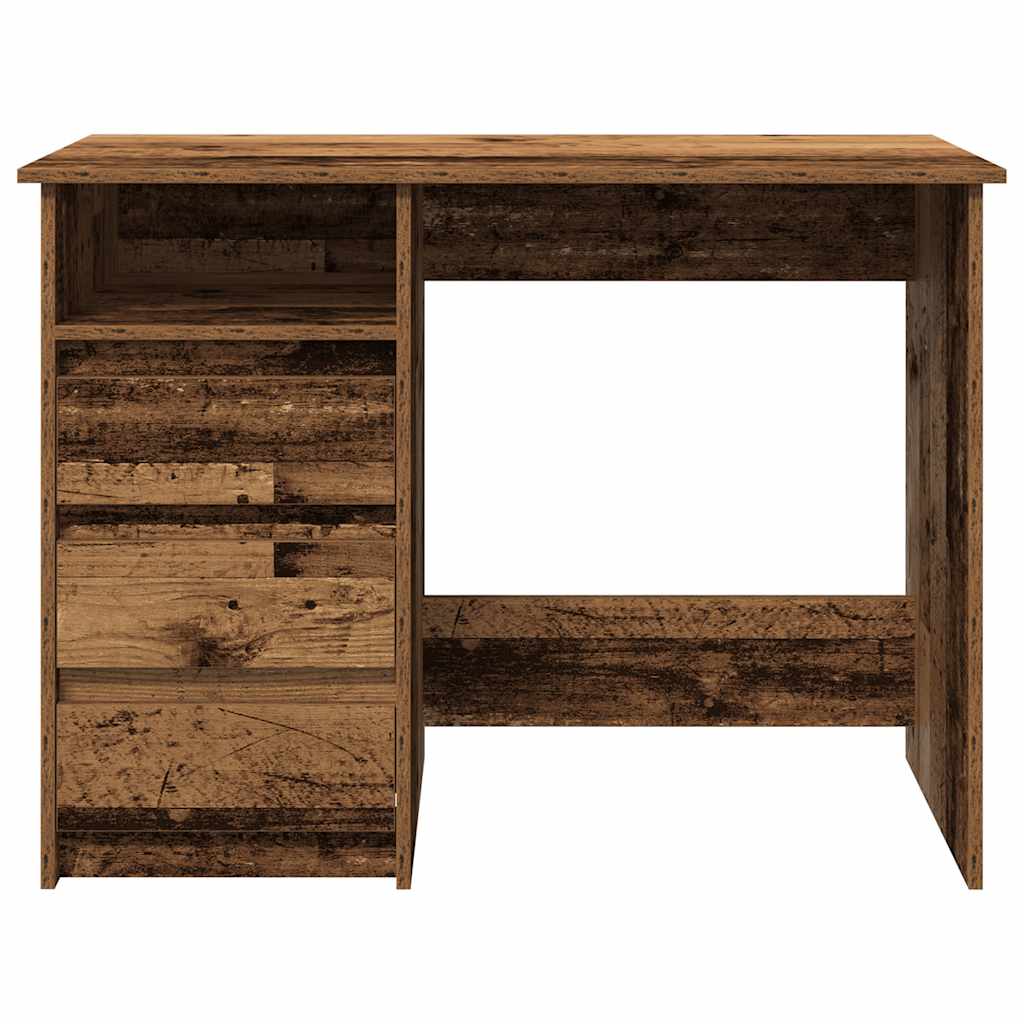 vidaXL Birou din lemn vechi 102x50x75 cm din lemn prelucrat