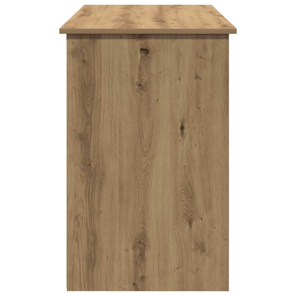 vidaXL Birou, stejar artizanal, 102x50x75 cm, lemn compozit vidaXL Birou, stejar artizanal, 102x50x75 cm, lemn compozit