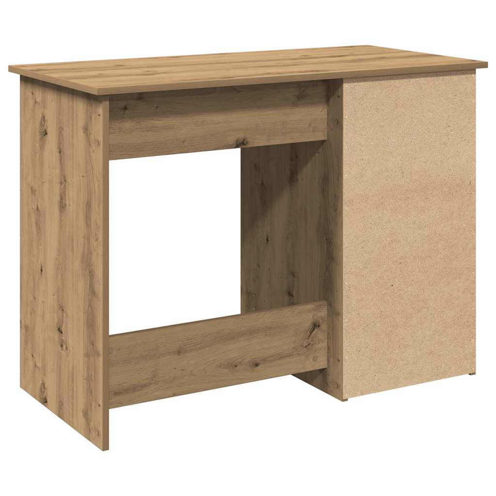 vidaXL Birou, stejar artizanal, 102x50x75 cm, lemn compozit vidaXL Birou, stejar artizanal, 102x50x75 cm, lemn compozit