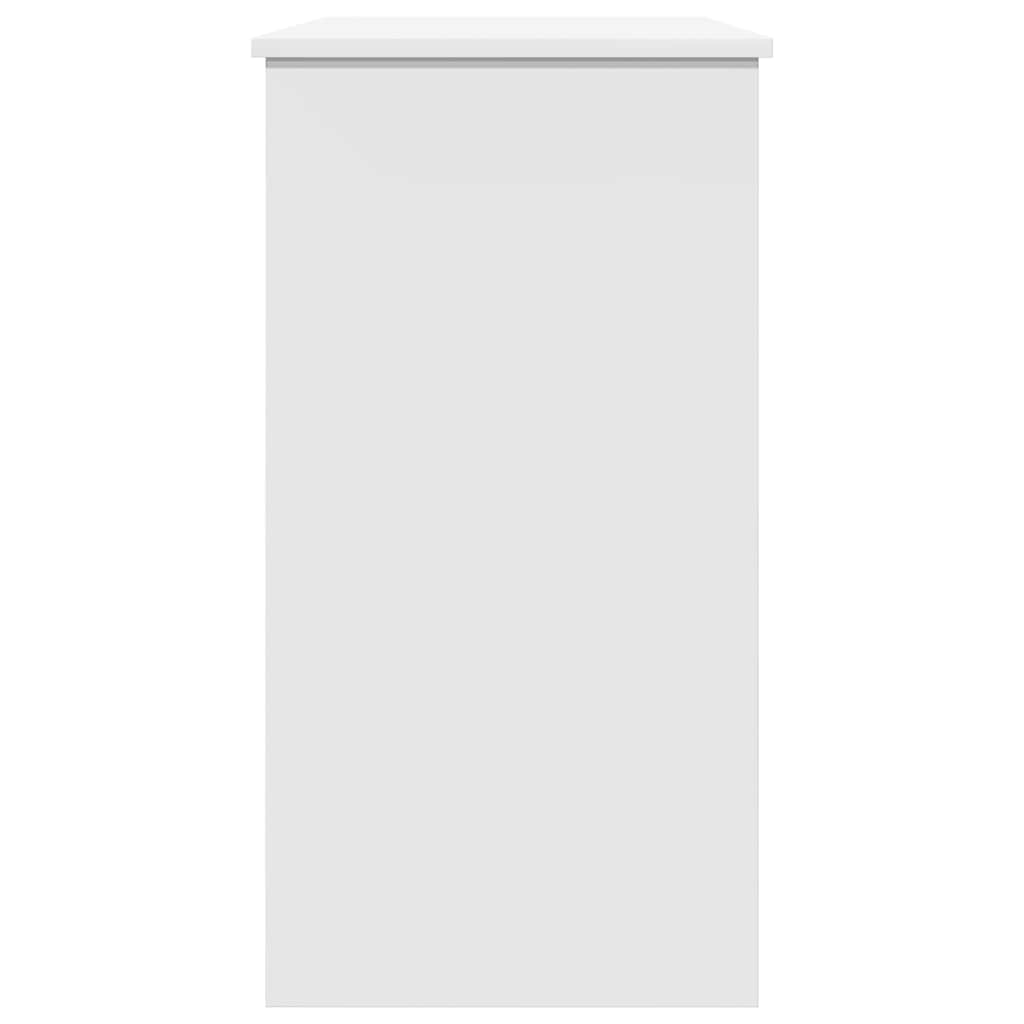 vidaXL Birou, alb, 80 x 40 x 75 cm, PAL