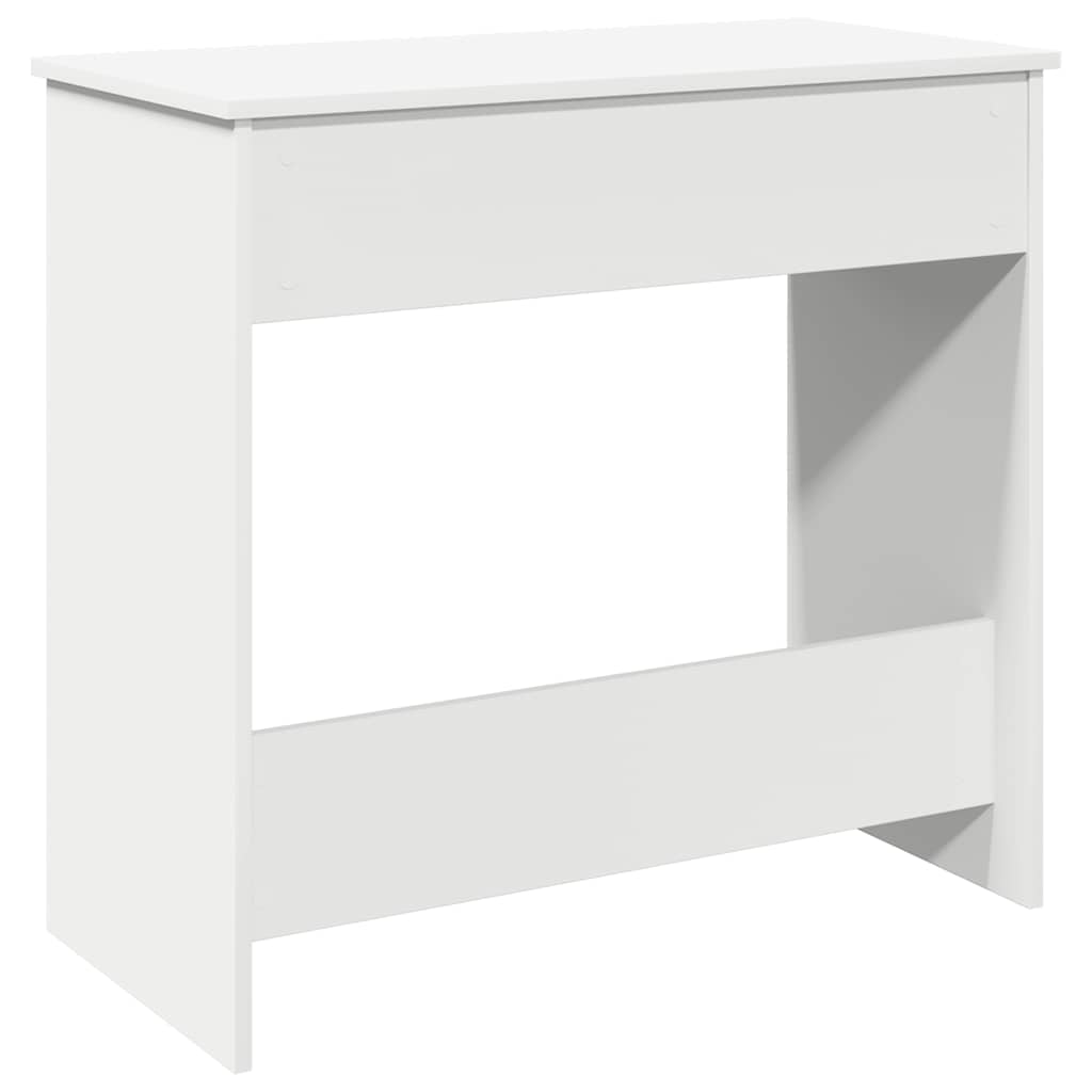vidaXL Birou, alb, 80 x 40 x 75 cm, PAL