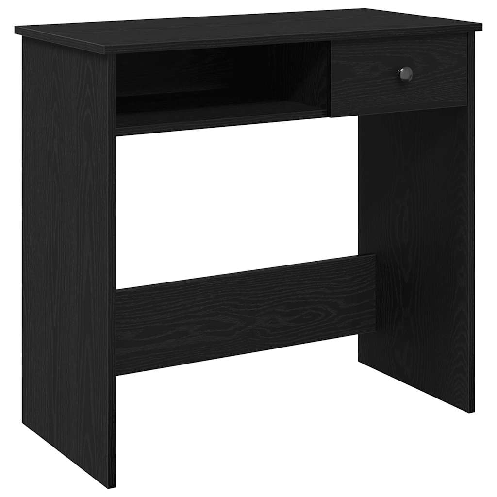vidaXL Birou, negru, 80 x 40 x 75 cm, PAL