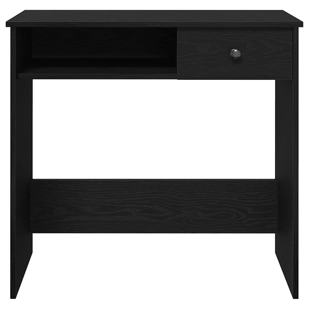vidaXL Birou, negru, 80 x 40 x 75 cm, PAL