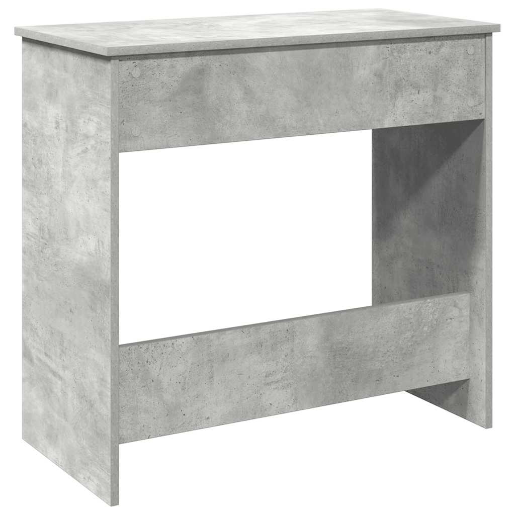 vidaXL Birou, gri beton, 80 x 40 x 75 cm, PAL