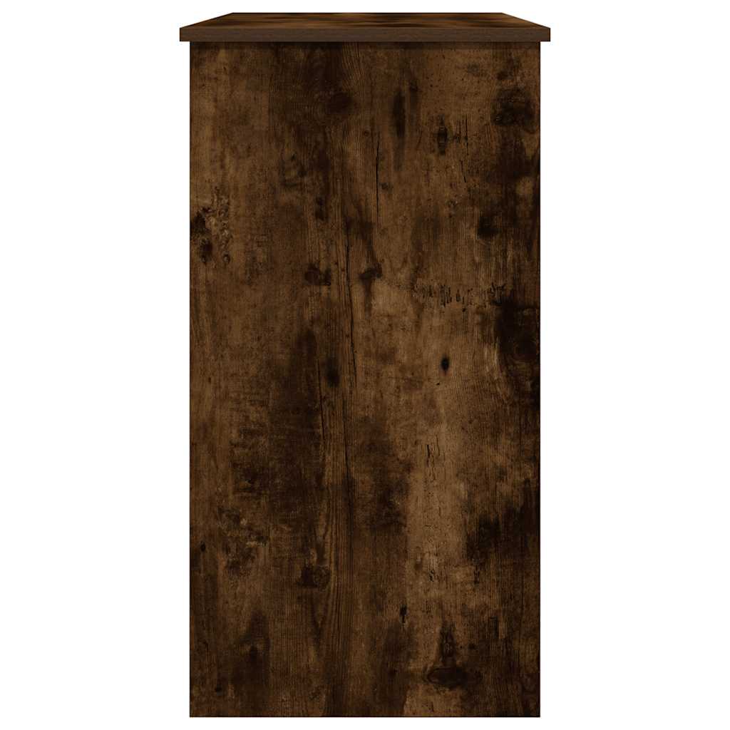 vidaXL Birou Stejar afumat 80x40x75 cm Lemn prelucrat