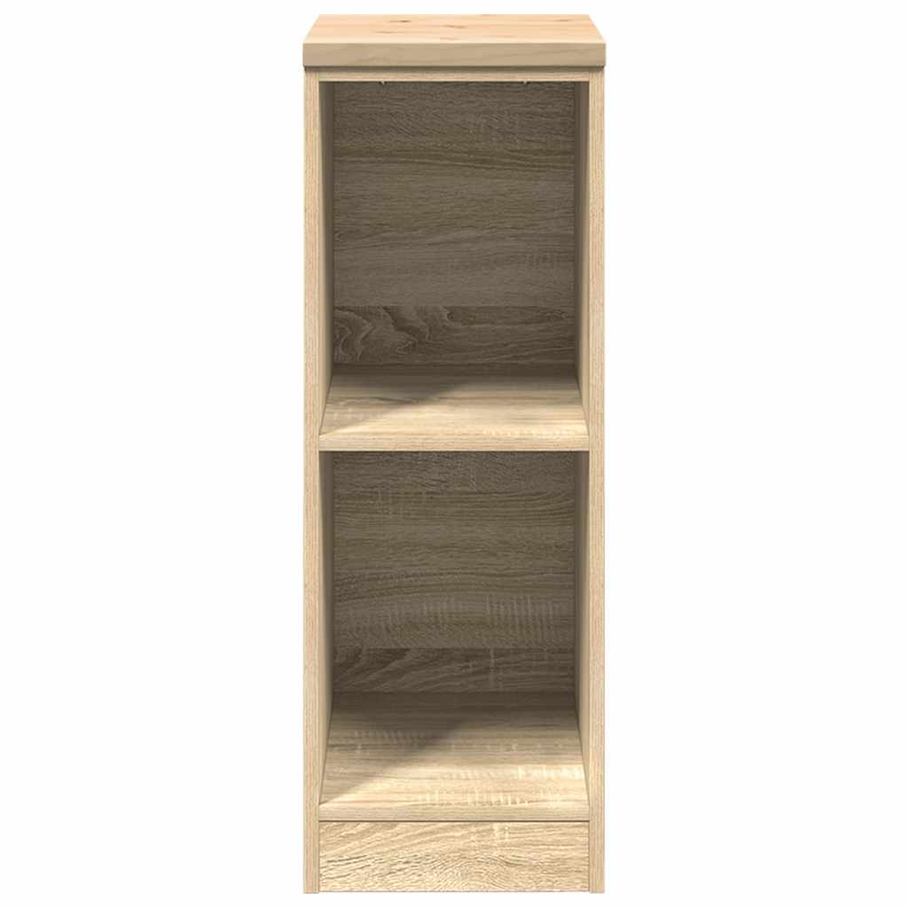 vidaXL Dulap depozitare garaj Stejar Sonoma 30x51x85 cm lemn masiv pin vidaXL Dulap depozitare garaj Stejar Sonoma 30x51x85 cm lemn masiv pin