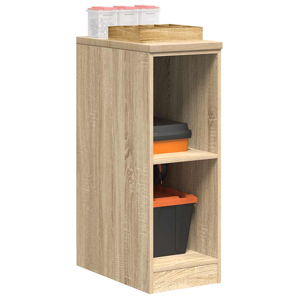 vidaXL Dulap depozitare garaj Stejar Sonoma 30x51x85 cm lemn masiv pin vidaXL Dulap depozitare garaj Stejar Sonoma 30x51x85 cm lemn masiv pin