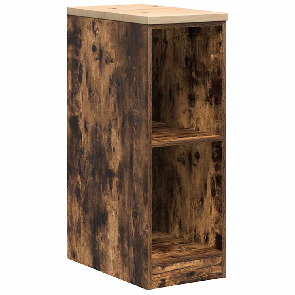 vidaXL Dulap de depozitare pentru garaj stejar afumat 30x51x85 cm vidaXL Dulap de depozitare pentru garaj stejar afumat 30x51x85 cm