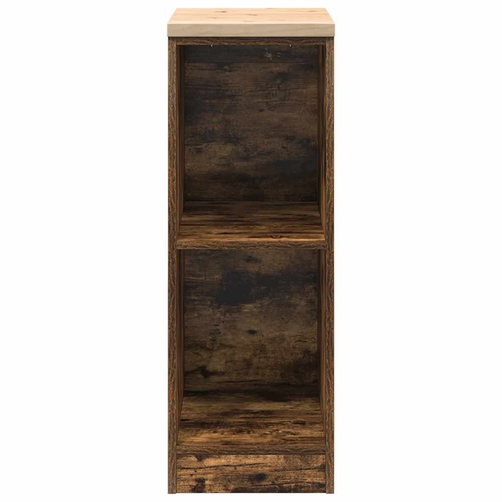 vidaXL Dulap de depozitare pentru garaj stejar afumat 30x51x85 cm vidaXL Dulap de depozitare pentru garaj stejar afumat 30x51x85 cm