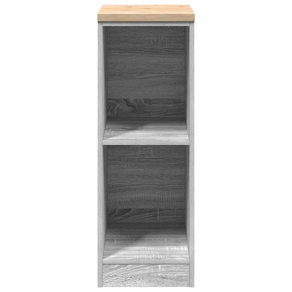 vidaXL Dulap depozitare garaj gri Sonoma 30x51x85 cm vidaXL Dulap depozitare garaj gri Sonoma 30x51x85 cm