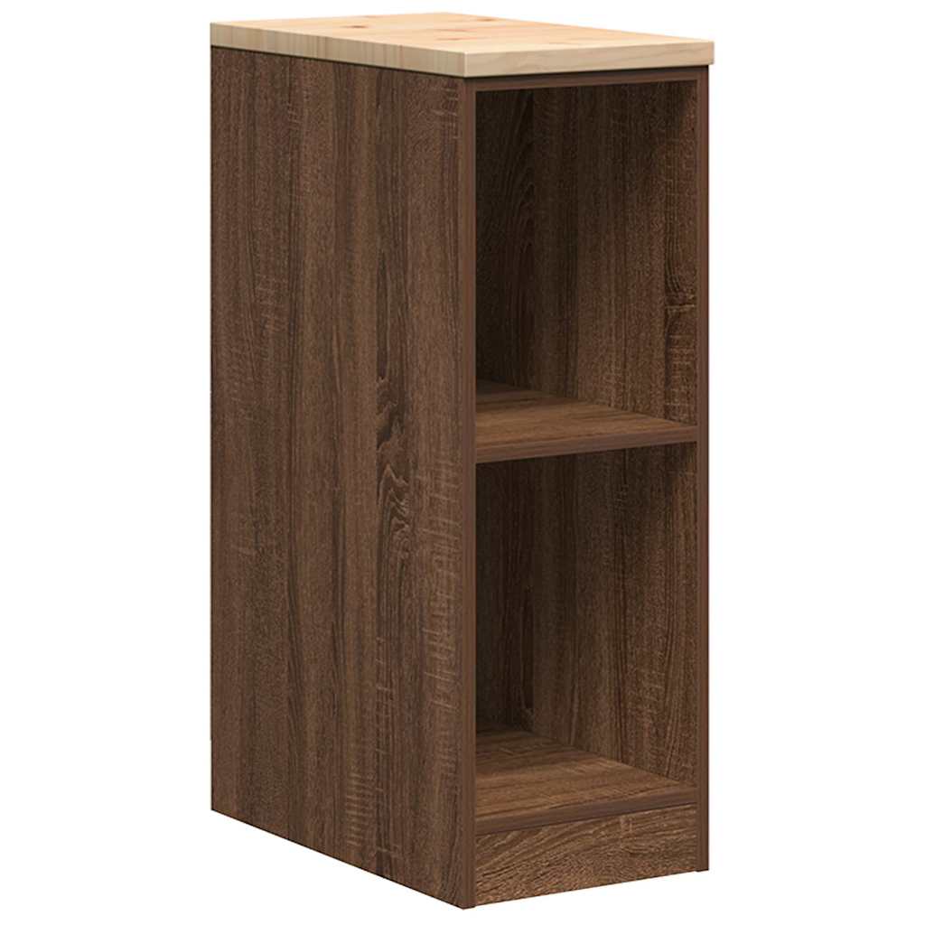 vidaXL Dulap depozitare garaj stejar maro 30x51x85 cm vidaXL Dulap depozitare garaj stejar maro 30x51x85 cm
