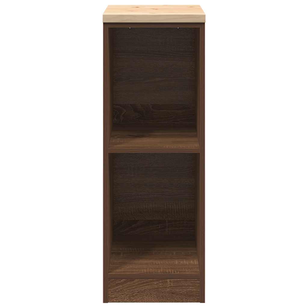 vidaXL Dulap depozitare garaj stejar maro 30x51x85 cm vidaXL Dulap depozitare garaj stejar maro 30x51x85 cm