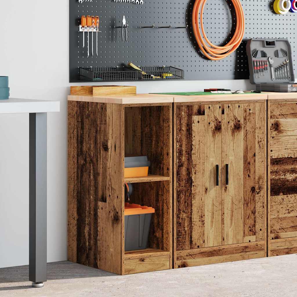 vidaXL Dulap depozitare garaj lemn vechi 30x51x85 cm lemn masiv de pin vidaXL Dulap depozitare garaj lemn vechi 30x51x85 cm lemn masiv de pin