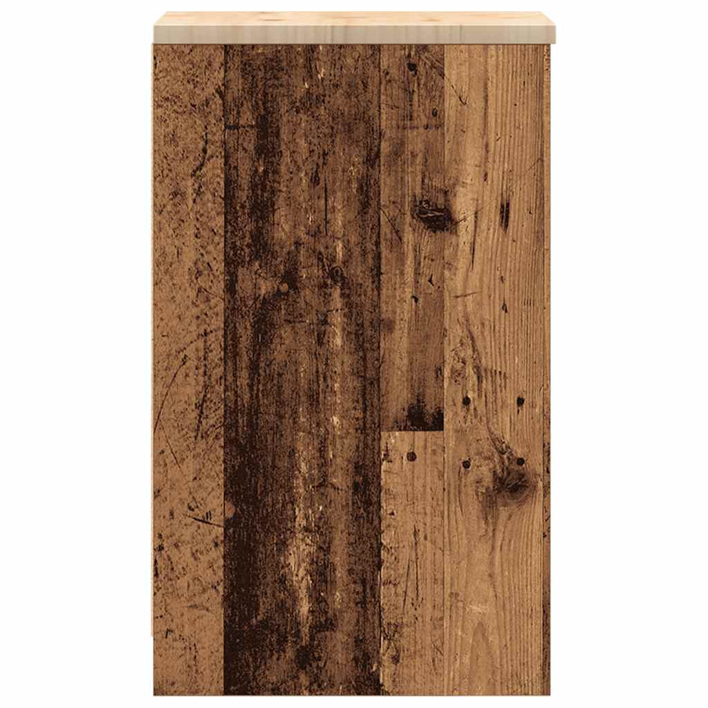 vidaXL Dulap depozitare garaj lemn vechi 30x51x85 cm lemn masiv de pin vidaXL Dulap depozitare garaj lemn vechi 30x51x85 cm lemn masiv de pin