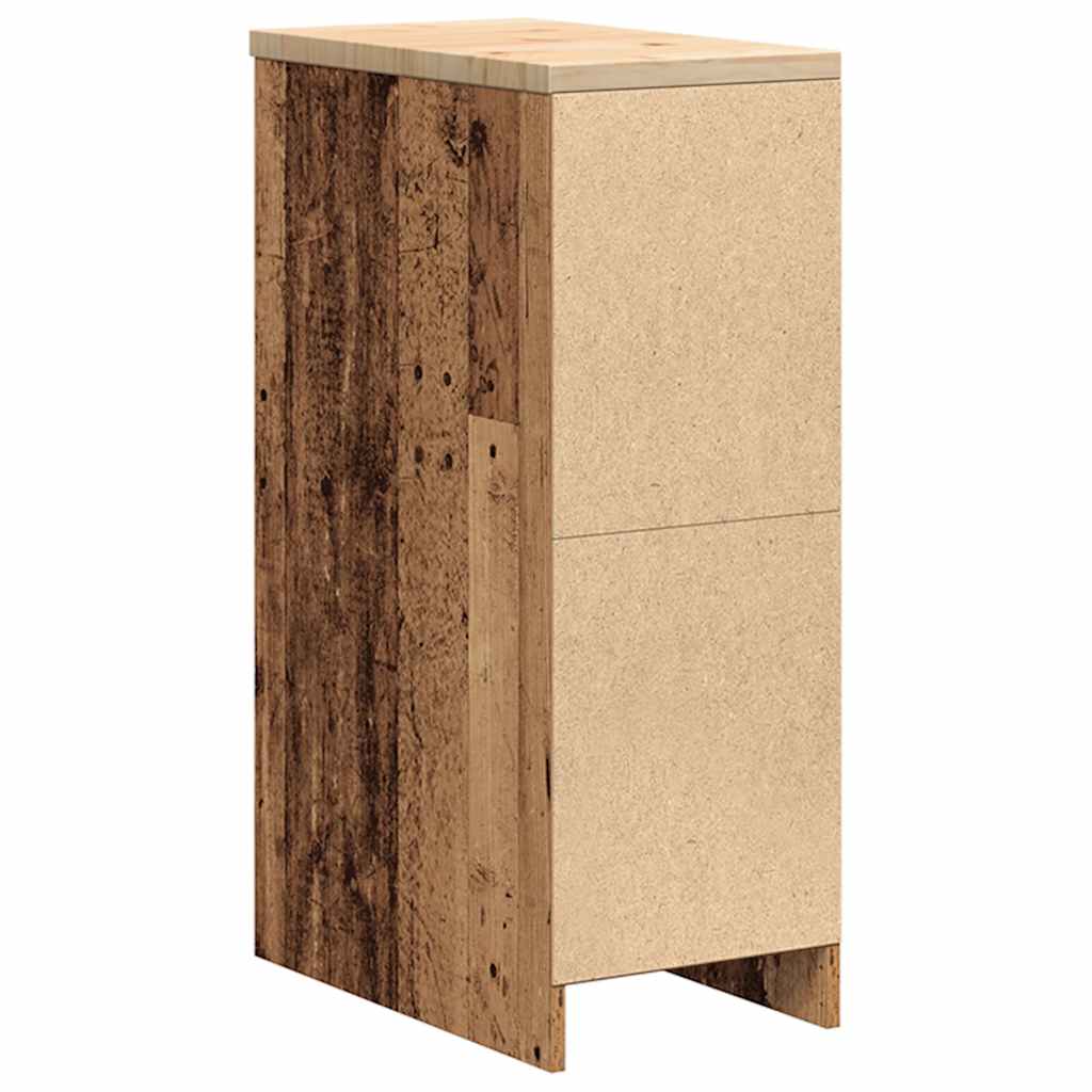vidaXL Dulap depozitare garaj lemn vechi 30x51x85 cm lemn masiv de pin vidaXL Dulap depozitare garaj lemn vechi 30x51x85 cm lemn masiv de pin