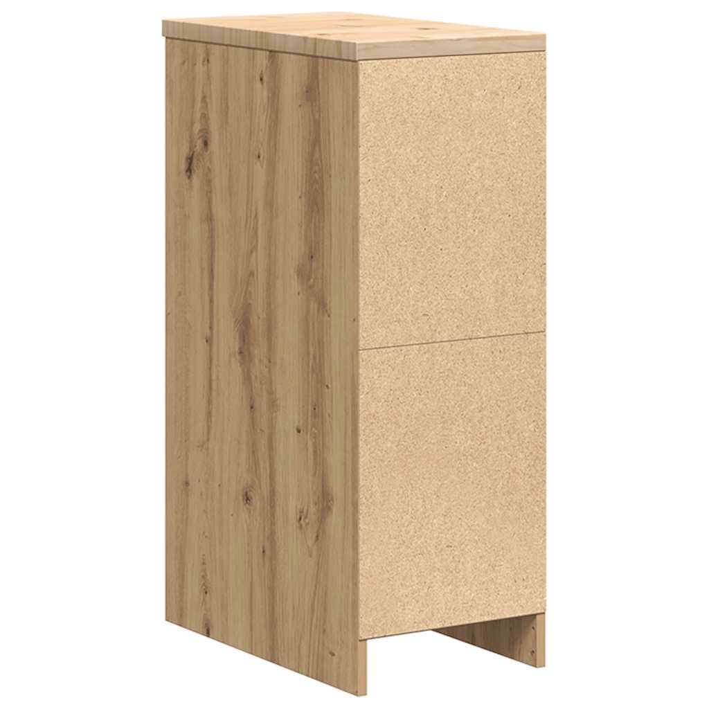 vidaXL Dulap de depozitare pentru garaj Artisan Stejar 30x51x85 cm vidaXL Dulap de depozitare pentru garaj Artisan Stejar 30x51x85 cm