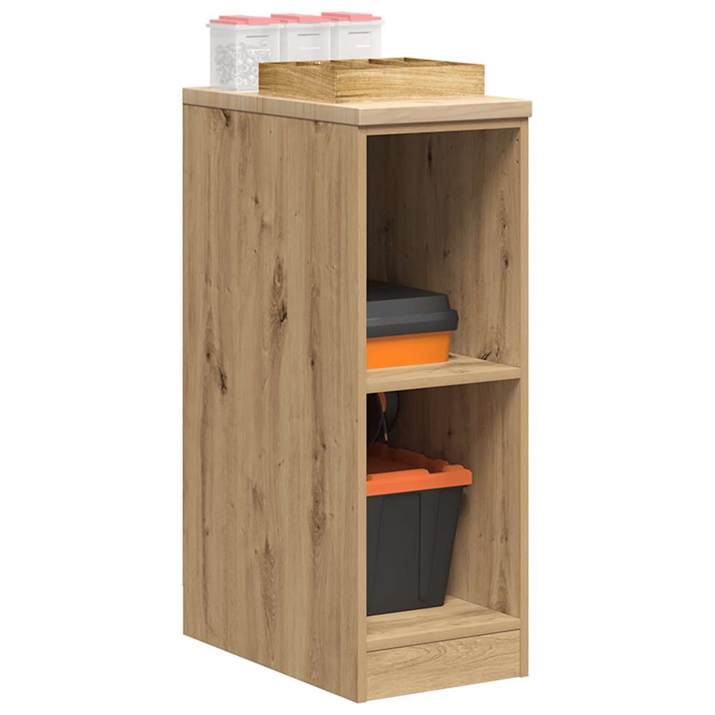 vidaXL Dulap de depozitare pentru garaj Artisan Stejar 30x51x85 cm vidaXL Dulap de depozitare pentru garaj Artisan Stejar 30x51x85 cm