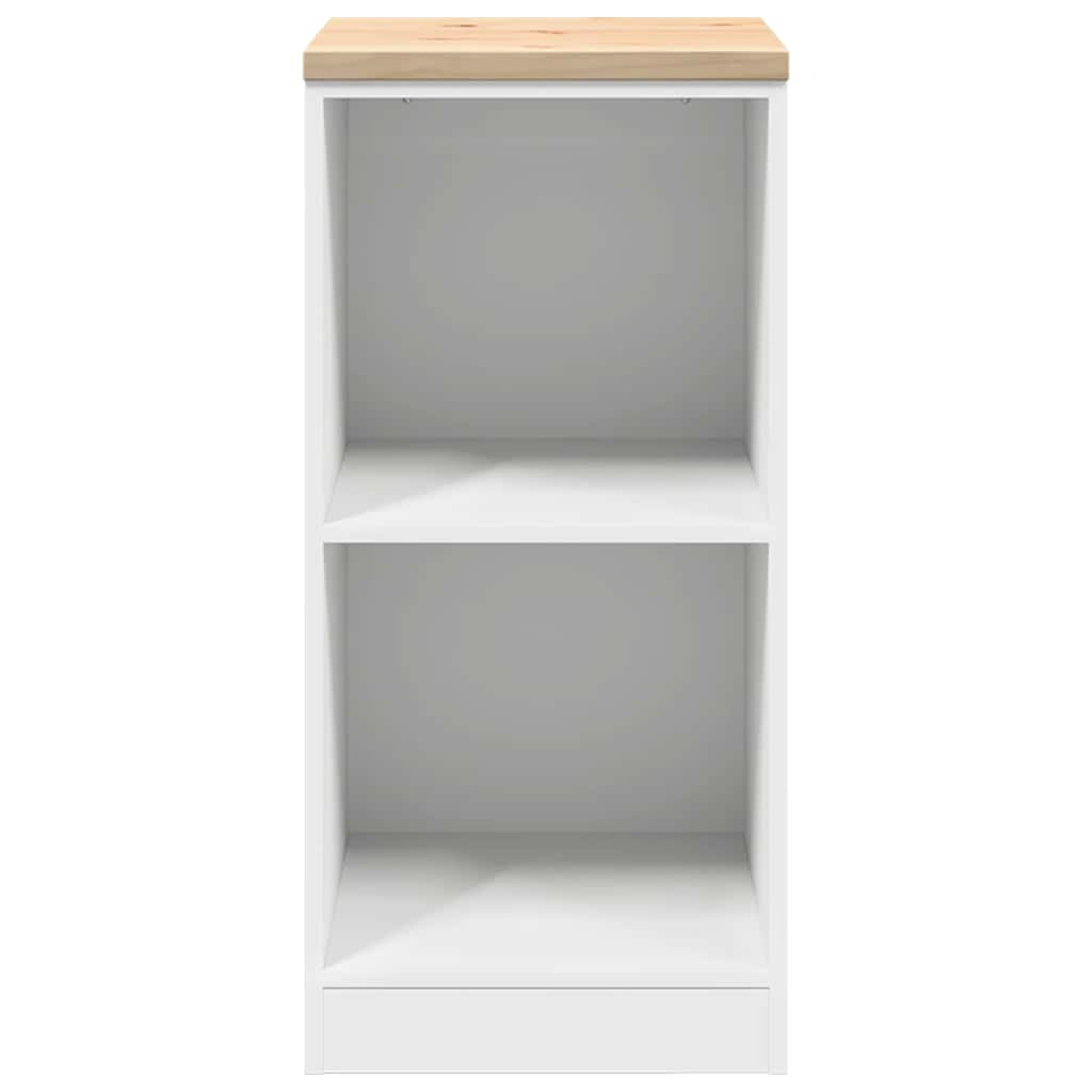 vidaXL Dulap depozitare garaj alb 40x51x85 cm lemn masiv de pin vidaXL Dulap depozitare garaj alb 40x51x85 cm lemn masiv de pin