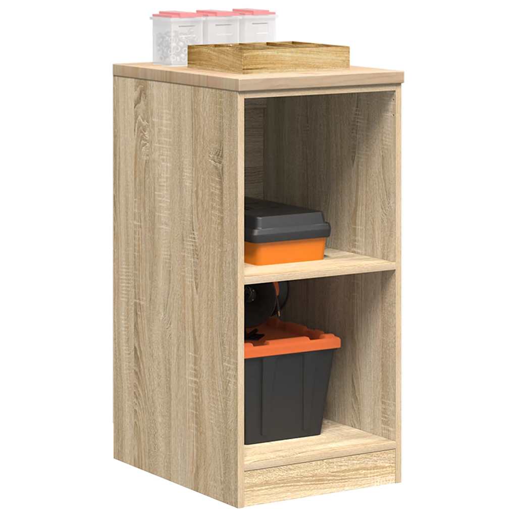 vidaXL Dulap depozitare garaj Stejar Sonoma 40x51x85 cm lemn masiv pin vidaXL Dulap depozitare garaj Stejar Sonoma 40x51x85 cm lemn masiv pin