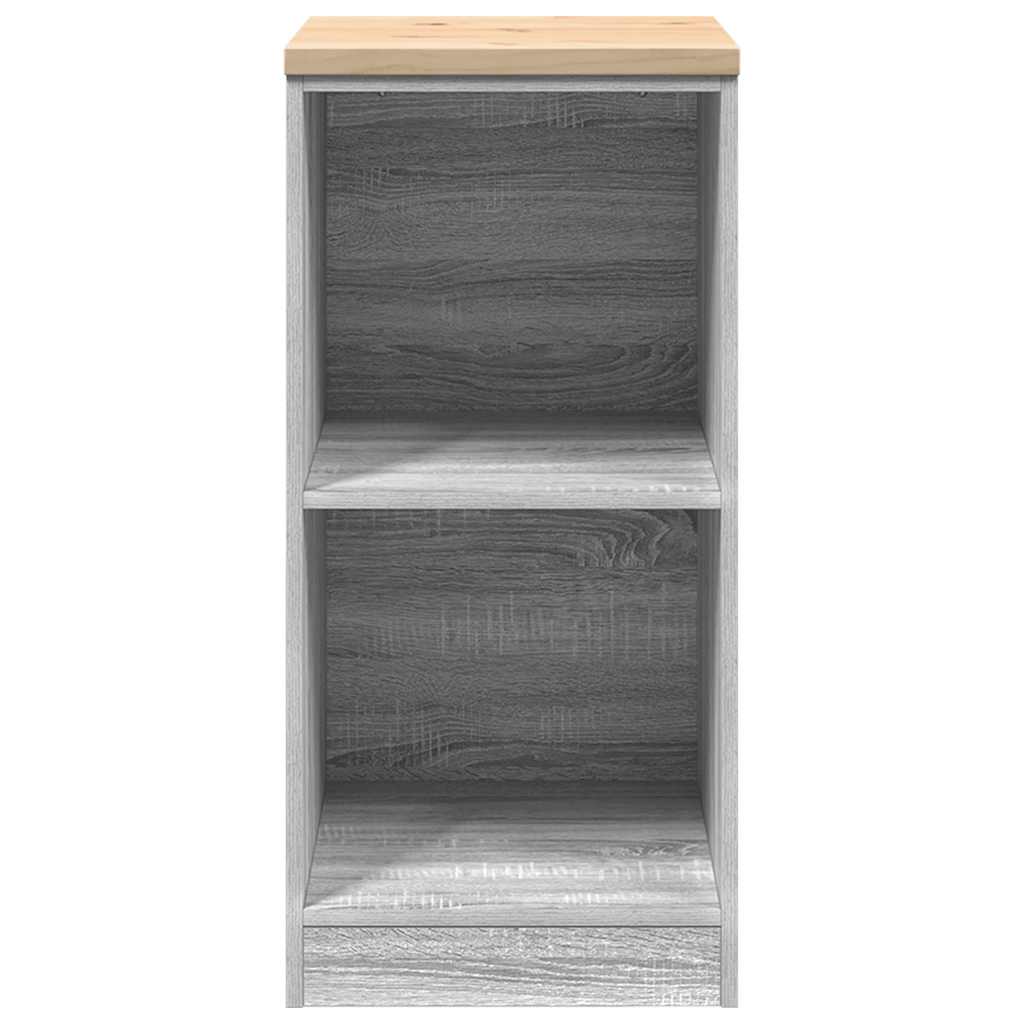 vidaXL Dulap depozitare garaj gri Sonoma 40x51x85 cm lemn masiv de pin vidaXL Dulap depozitare garaj gri Sonoma 40x51x85 cm lemn masiv de pin