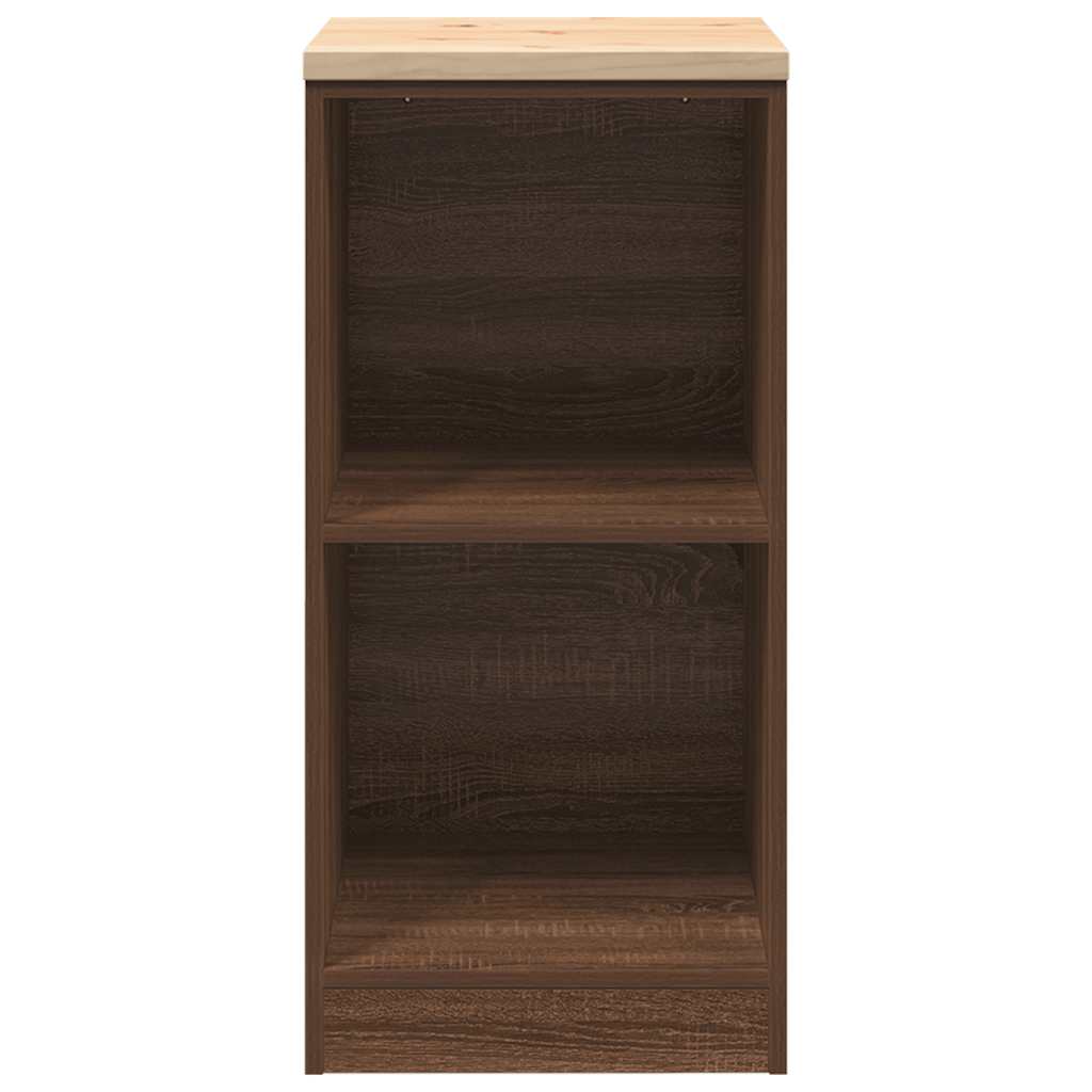 vidaXL Dulap de depozitare pentru garaj Stejar maro 40x51x85 cm