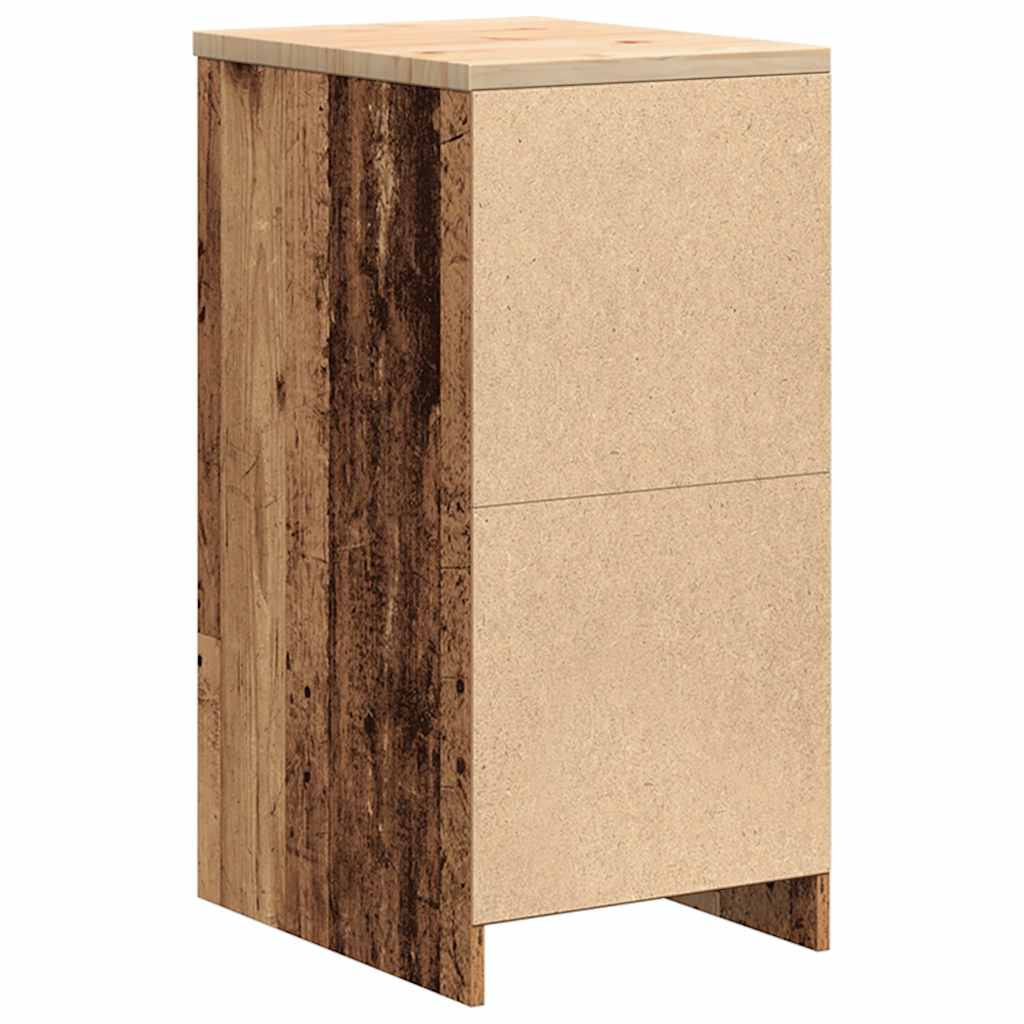 vidaXL Dulap depozitare garaj lemn vechi 40x51x85 cm lemn masiv de pin vidaXL Dulap depozitare garaj lemn vechi 40x51x85 cm lemn masiv de pin