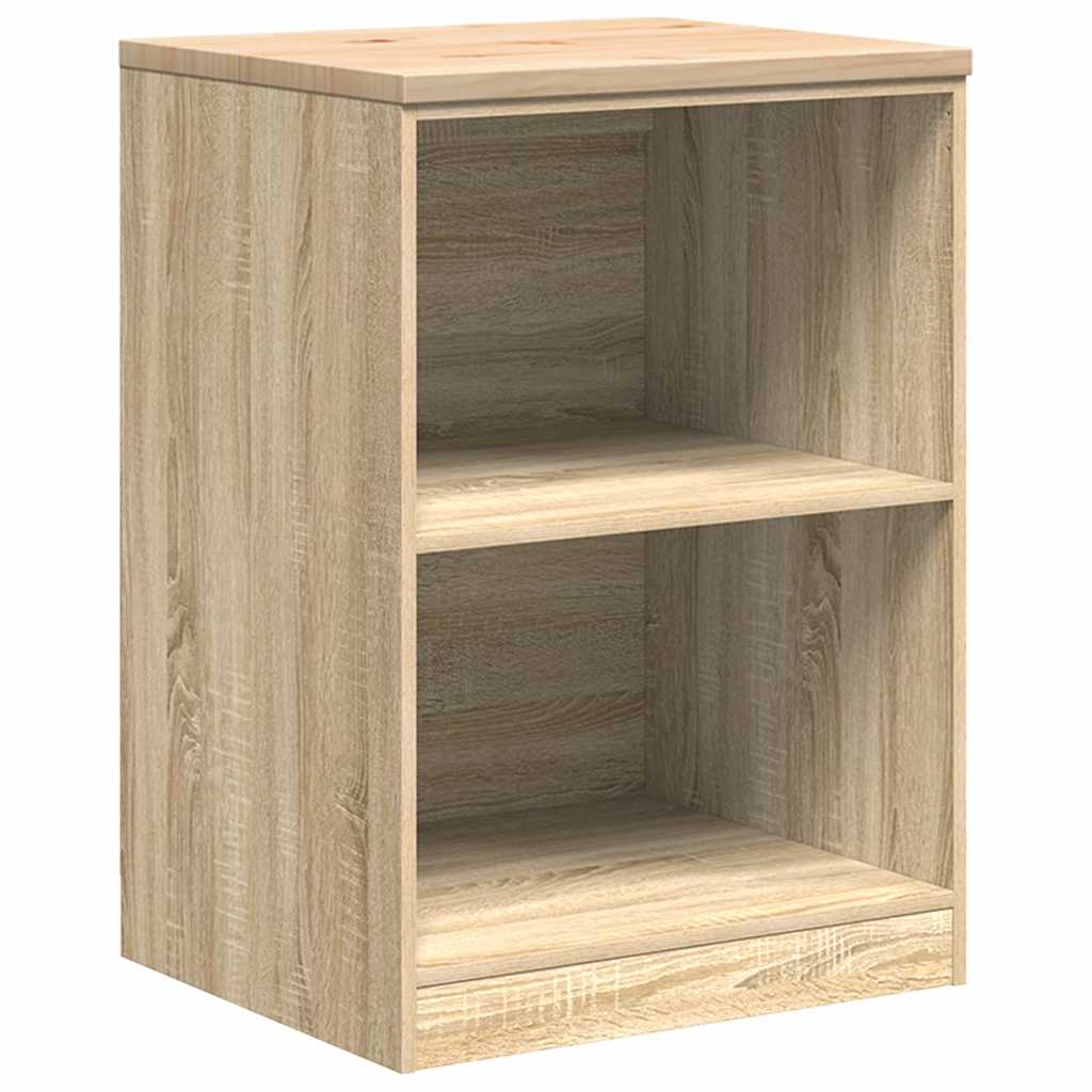 vidaXL Dulap depozitare garaj Stejar Sonoma 60x51x85 cm lemn masiv pin vidaXL Dulap depozitare garaj Stejar Sonoma 60x51x85 cm lemn masiv pin