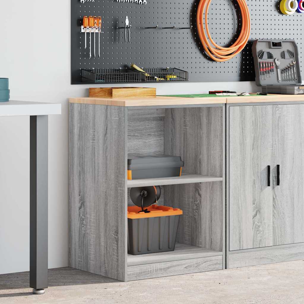 vidaXL Dulap depozitare garaj gri Sonoma 60x51x85 cm vidaXL Dulap depozitare garaj gri Sonoma 60x51x85 cm