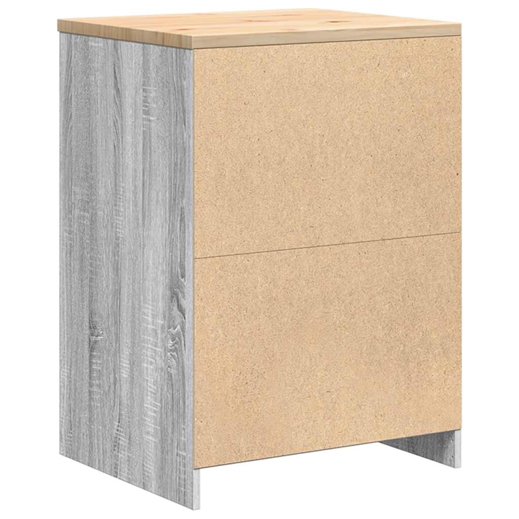 vidaXL Dulap depozitare garaj gri Sonoma 60x51x85 cm vidaXL Dulap depozitare garaj gri Sonoma 60x51x85 cm