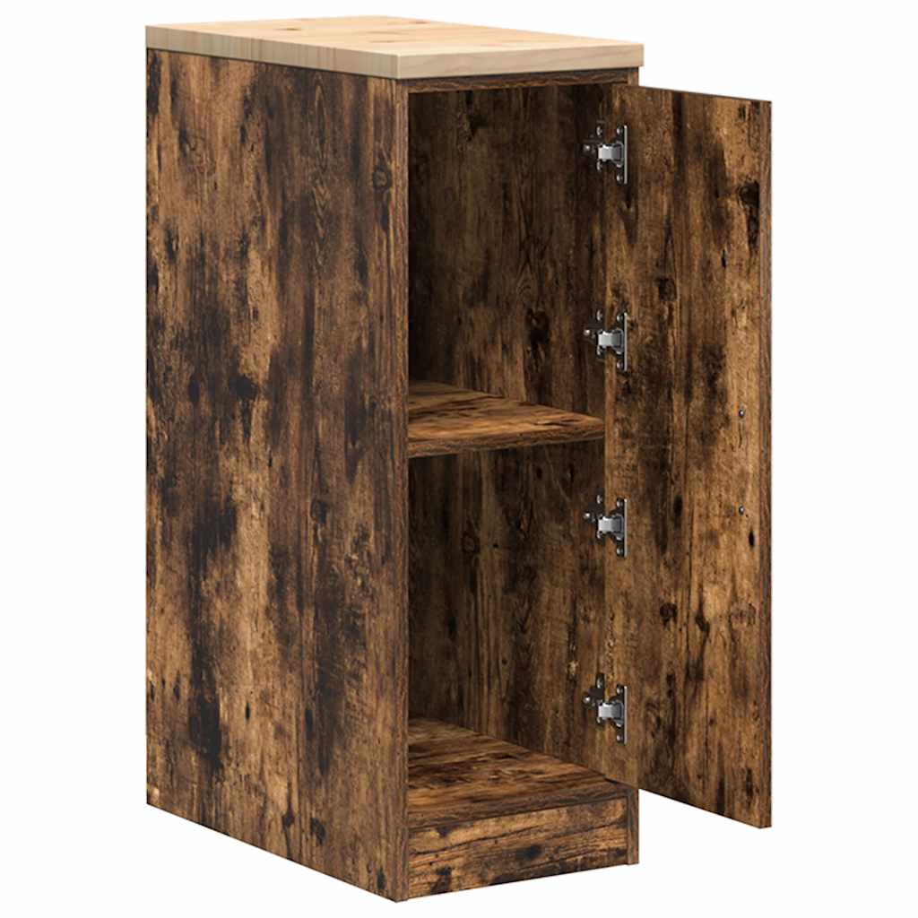 vidaXL Dulap de depozitare pentru garaj stejar afumat 30x51x85 cm vidaXL Dulap de depozitare pentru garaj stejar afumat 30x51x85 cm