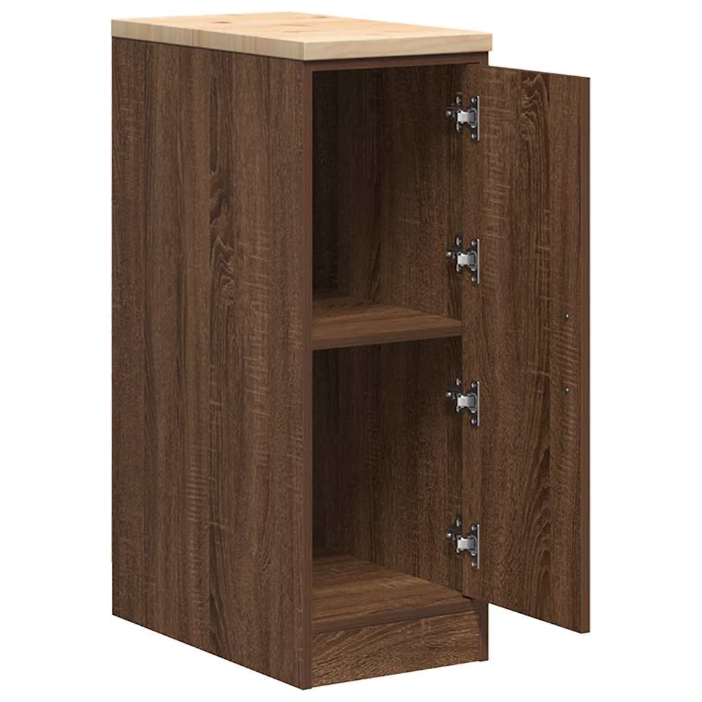 vidaXL Dulap depozitare garaj stejar maro 30x51x85 cm vidaXL Dulap depozitare garaj stejar maro 30x51x85 cm