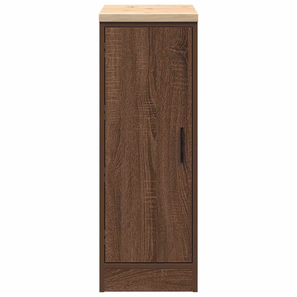 vidaXL Dulap depozitare garaj stejar maro 30x51x85 cm vidaXL Dulap depozitare garaj stejar maro 30x51x85 cm