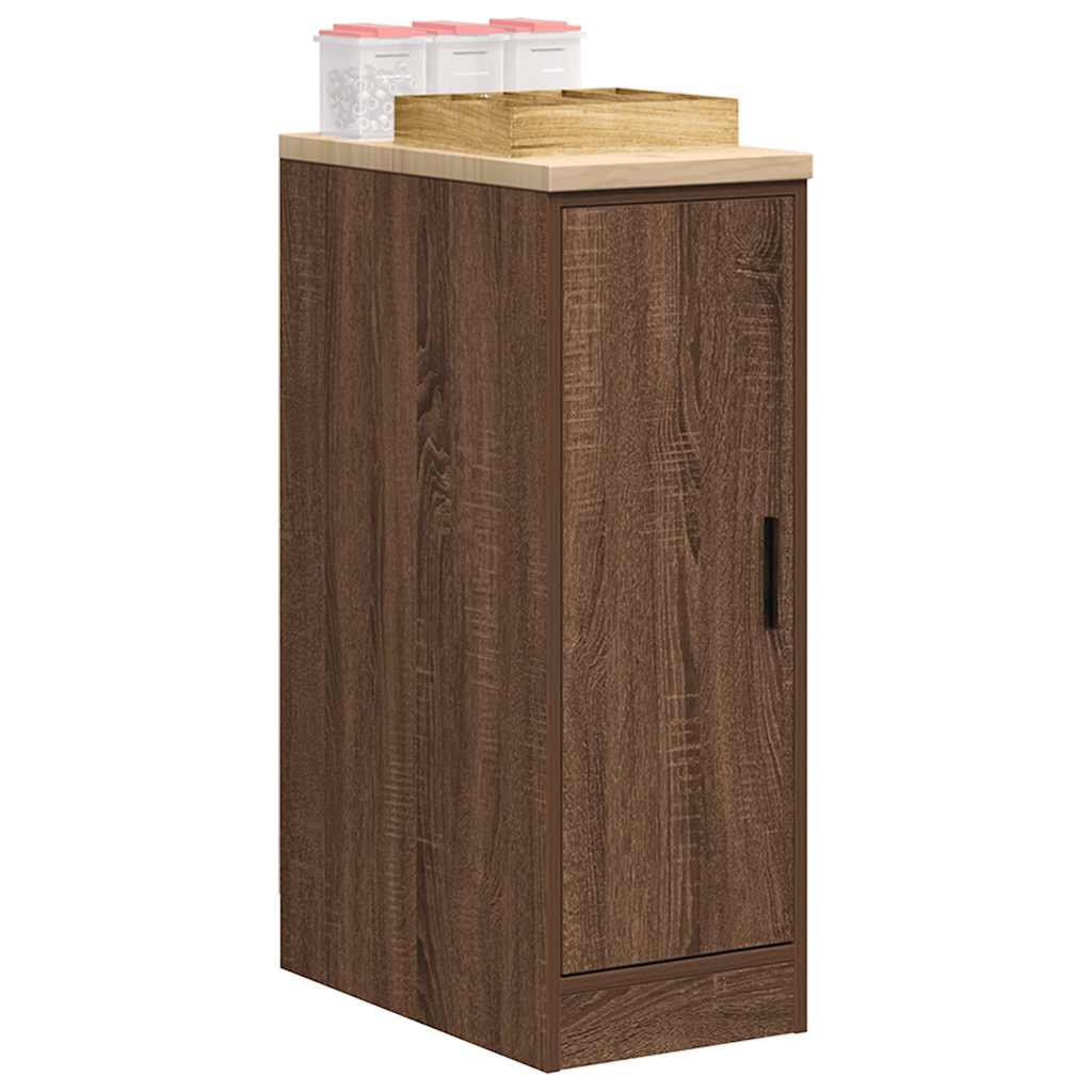 vidaXL Dulap depozitare garaj stejar maro 30x51x85 cm vidaXL Dulap depozitare garaj stejar maro 30x51x85 cm
