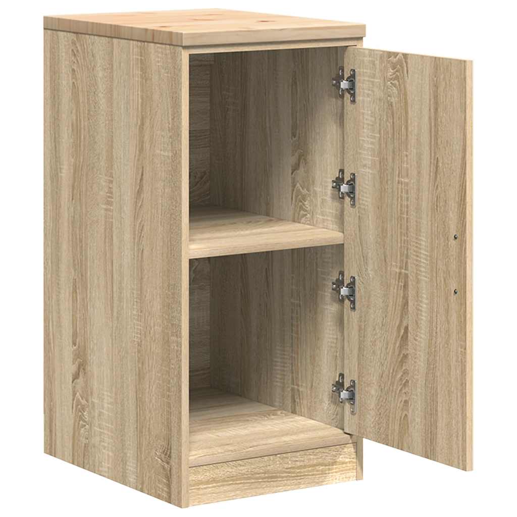 vidaXL Dulap depozitare garaj Stejar Sonoma 40x51x85 cm lemn masiv pin vidaXL Dulap depozitare garaj Stejar Sonoma 40x51x85 cm lemn masiv pin