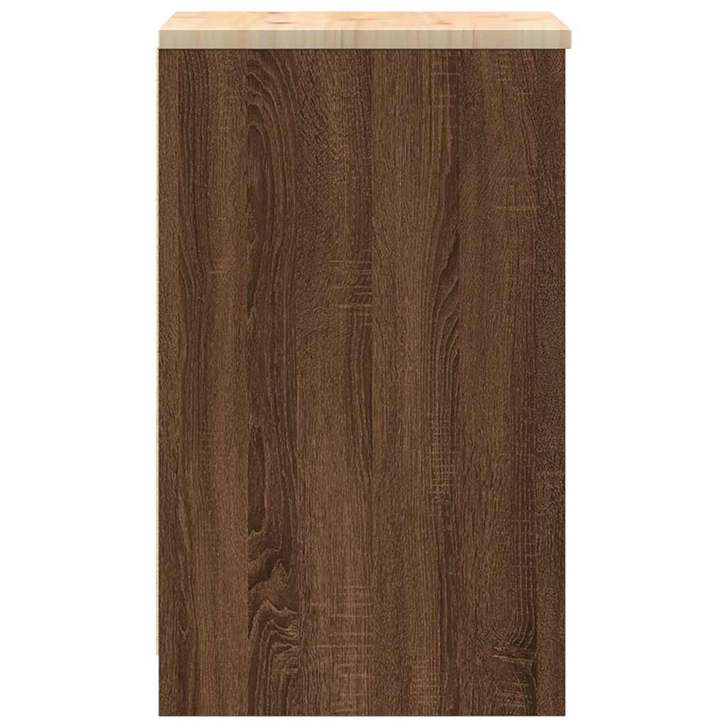 vidaXL Dulap de depozitare pentru garaj Stejar maro 40x51x85 cm vidaXL Dulap de depozitare pentru garaj Stejar maro 40x51x85 cm