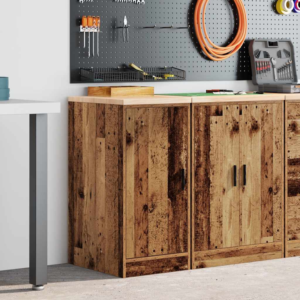 vidaXL Dulap depozitare garaj lemn vechi 40x51x85 cm lemn masiv de pin vidaXL Dulap depozitare garaj lemn vechi 40x51x85 cm lemn masiv de pin