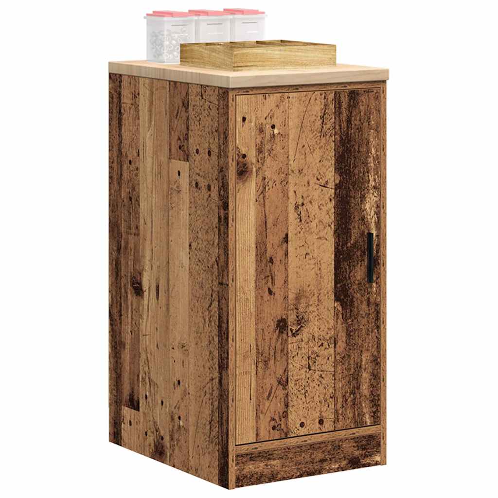 vidaXL Dulap depozitare garaj lemn vechi 40x51x85 cm lemn masiv de pin vidaXL Dulap depozitare garaj lemn vechi 40x51x85 cm lemn masiv de pin