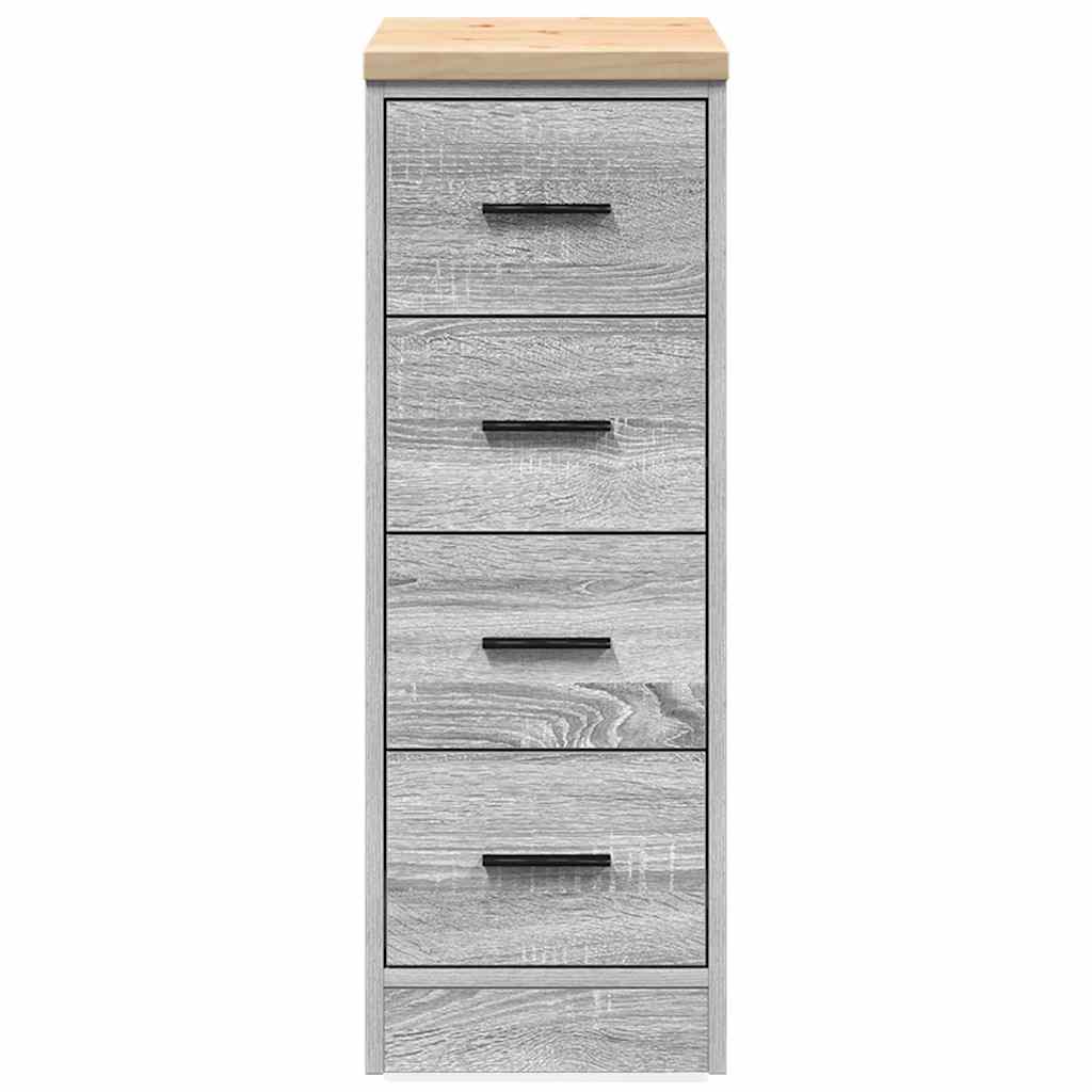 vidaXL Dulap depozitare garaj gri Sonoma 30x51x85 cm vidaXL Dulap depozitare garaj gri Sonoma 30x51x85 cm