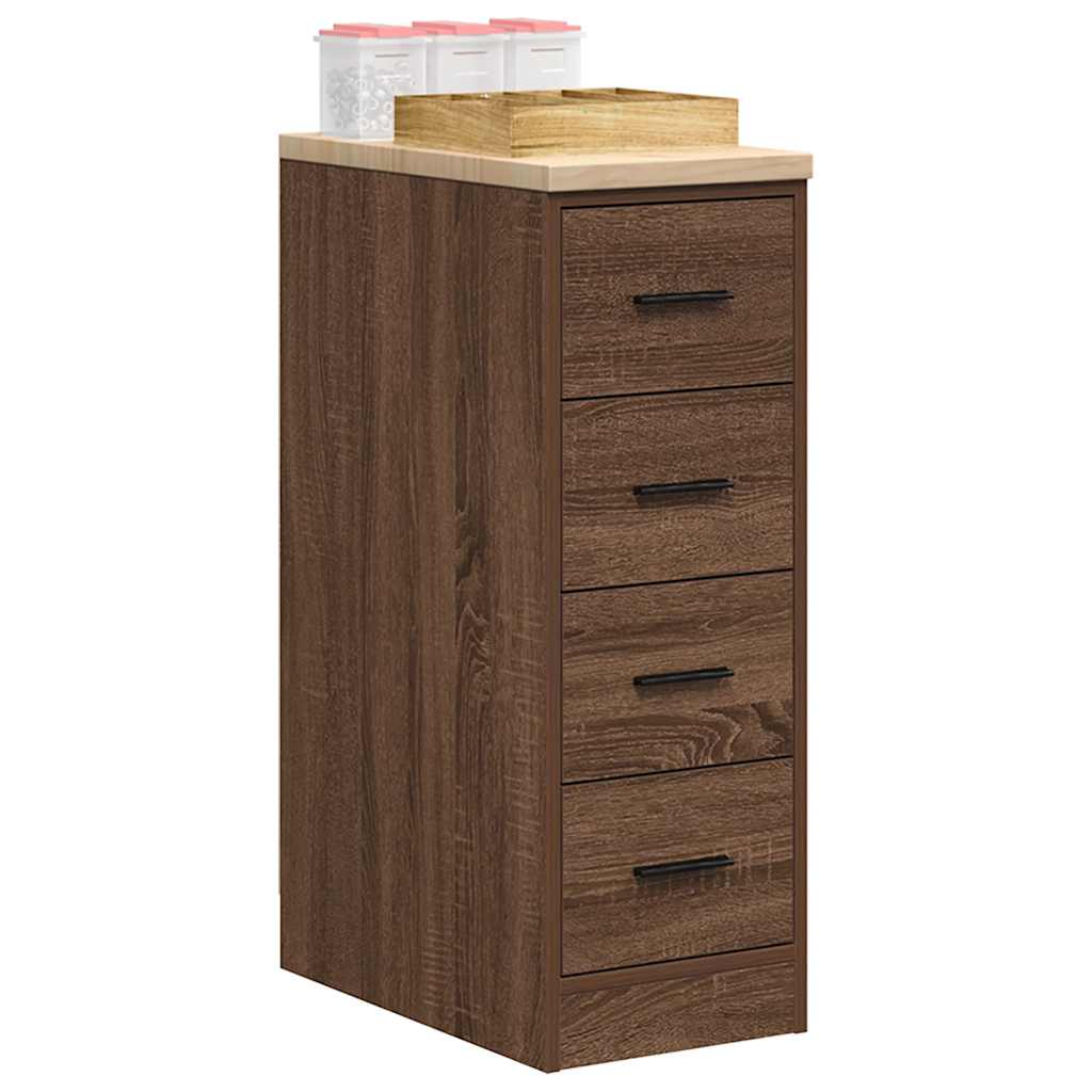 vidaXL Dulap depozitare garaj stejar maro 30x51x85 cm vidaXL Dulap depozitare garaj stejar maro 30x51x85 cm